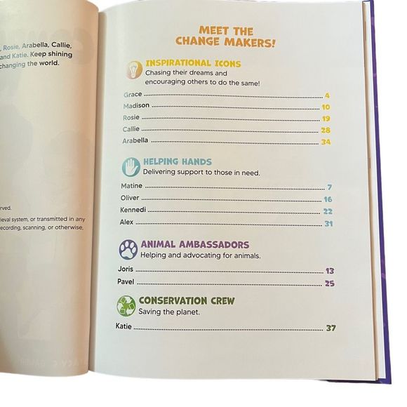 Young Change Makers Compassionate Kids Hardback Bk By Stacy C Bauer True Stories - Picture 3 of 10